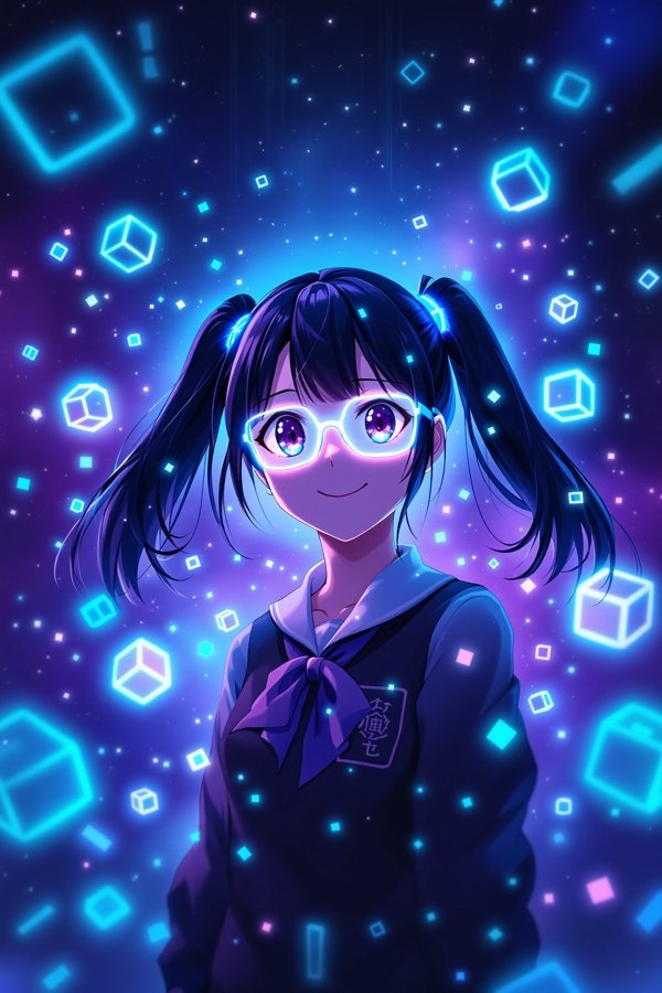 量子少女 科幻、校园、日常 量子少女 海报封面